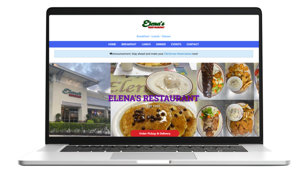 Elena's Restaurant is a family owned diner located in Punta Gorda, FL